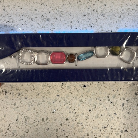 Swarovski Te Ilana Gem and Square Link Bracelet - Brand New in Box! - Picture 11 of 15